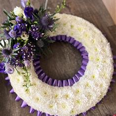 Massed Wreath  with spray