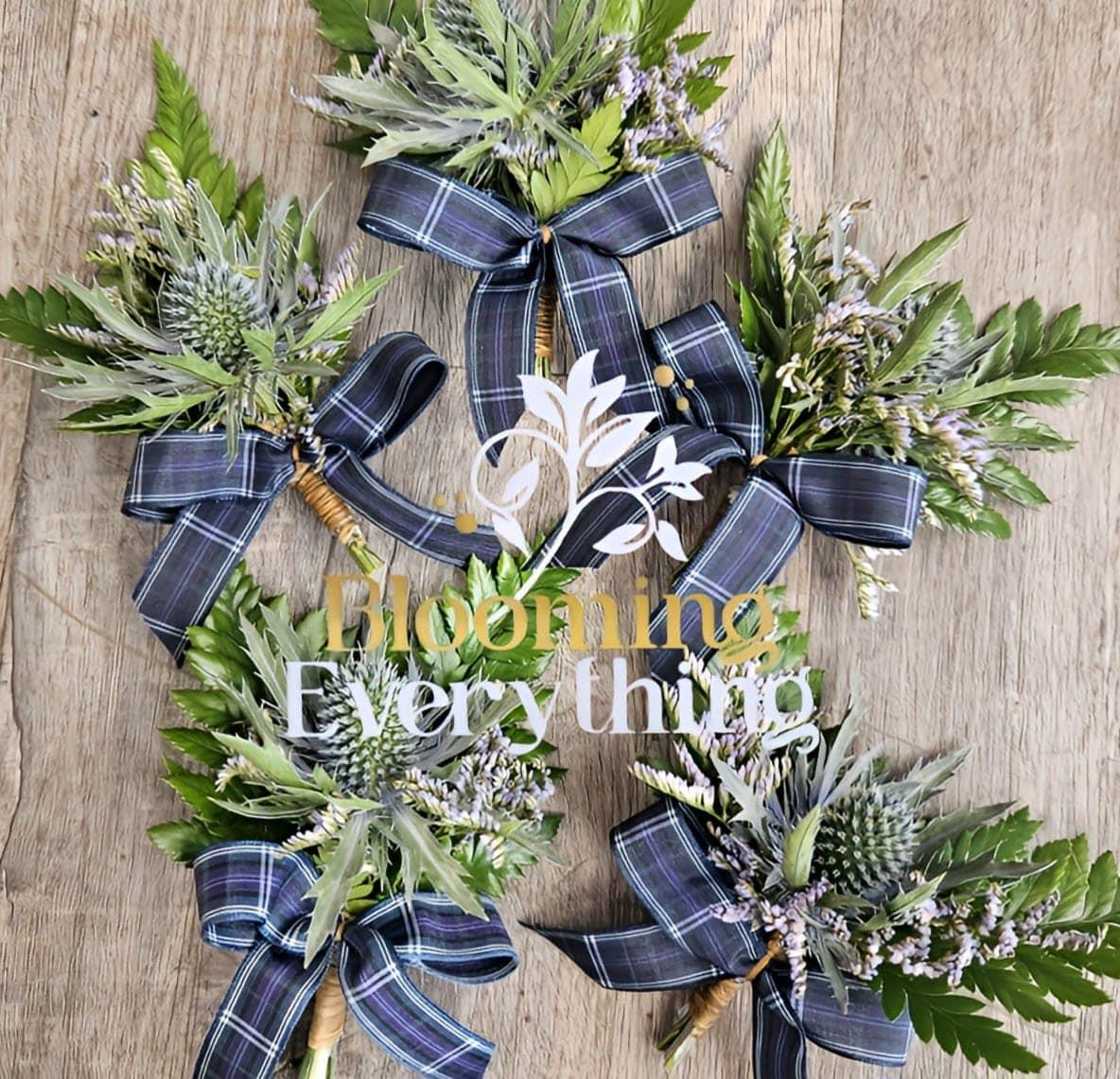 Wedding flowers by Blooming Everything Falkirk